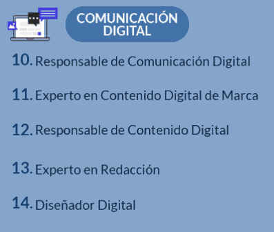 Lista de profesionales de comunicación digital noticiaAMP